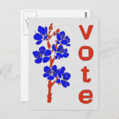 CARTE POSTALE VOTE 2012 (Devant / Derrière)