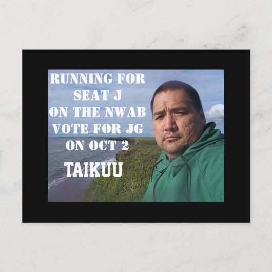 CARTE POSTALE VOTE 4 JG (Devant)