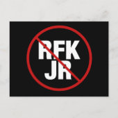 Carte Postale Vote anti RFK Jr contre Robert F. Kennedy Yard (Devant)
