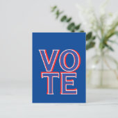 Carte Postale Vote Campagne politique Marchandises (Debout devant)