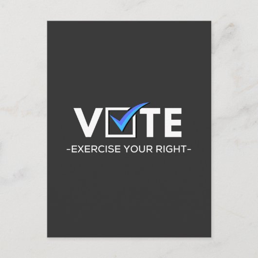 Carte Postale Vote (Cela Compte) (Devant)