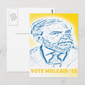 Carte Postale Vote Mulcair '15 (Devant / Derrière)