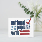 Carte Postale Vote populaire national (Debout devant)