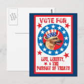 Carte Postale Vote pour GSD (Devant / Derrière)