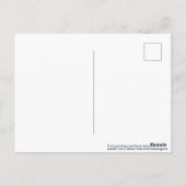 Carte Postale Vote pour Kamala Harris Democrat VP Campaign 2020 (Dos)