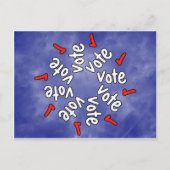 Carte Postale Vote : Regarde ! (Devant)