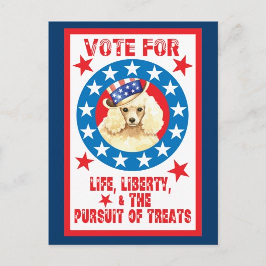 Carte Postale Voter pour les canicules miniatures (Devant)