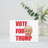 Carte Postale Voter pour Trump (Debout devant)