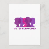 Carte Postale Votes pour les femmes, (Devant)