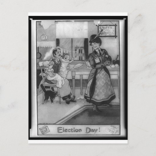 Carte Postale Votes pour les femmes ! (Devant)