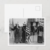 Carte Postale Votes pour les femmes Inspiré de l'ancien| Suffrag (Devant / Derrière)