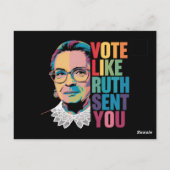 Carte Postale Votez Comme Ruth Vous A Envoyé (Dos)