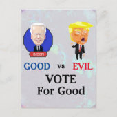 Carte postale Votez Pour le Bien (Devant)