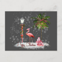 Votos de Natal de Flamingo