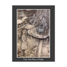 Votre Alice Texte/Couleur avec Caterpillar Rackham