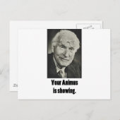 Carte Postale Votre Animus est en train de montrer (Devant / Derrière)