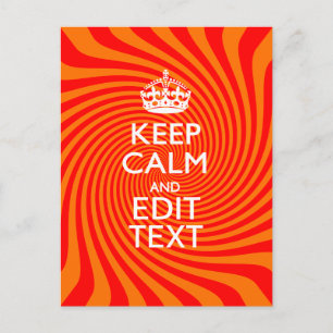 Carte Postale Votre calme persistant en disant sur la torse oran