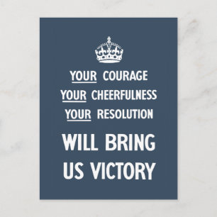 Carte Postale Votre Courage Votre Gentillesse Votre Résolution