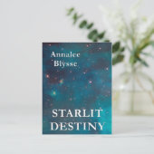 Carte Postale Votre couverture de livre promotionnelle (Debout devant)