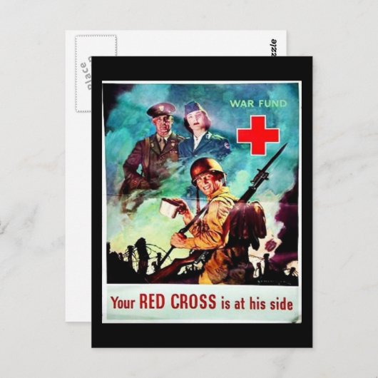 Carte Postale Votre Croix Rouge (Devant / Derrière)