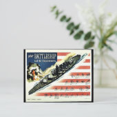 Carte Postale Votre cuirassé (Debout devant)