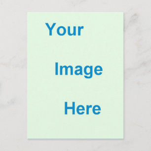 Carte Postale Votre d'image modèle d'oie de mère ici