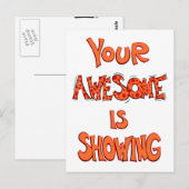 Carte Postale Votre Etonnant est Montrer - points (Devant / Derrière)