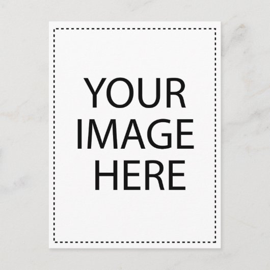Carte Postale Votre image et votre texte ici (Devant)