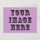 Carte Postale Votre image sur (Devant)