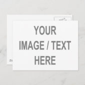 Carte Postale Votre Image-Texte Ici Cadeau 21e Anniversaire (Devant / Derrière)