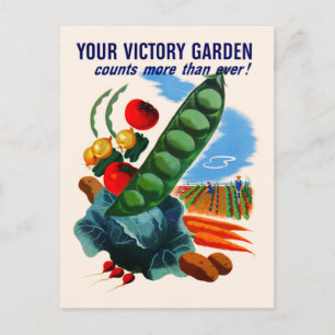 Carte Postale Votre Jardin de la Victoire