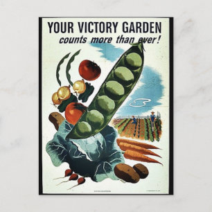 Carte Postale Votre Jardin Victoire