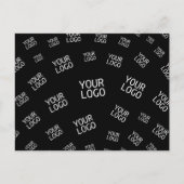 Carte Postale Votre logo de conception, de photo ou d'entreprise (Devant)