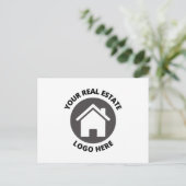 Carte Postale Votre logo immobilier ici (Debout devant)