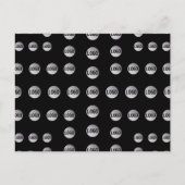 Carte Postale Votre logo ou toute image | Motif moderne unique (Devant)