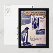 Carte Postale Votre Nettoyeur De Vacuum (Devant / Derrière)