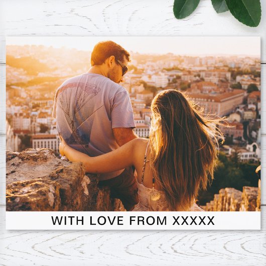 Carte postale Votre photo et message