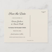 Carte Postale Votre photo Rustic Fall laisse de l'or Enregistrer (Dos)