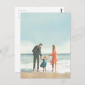 Carte Postale Votre propre œuvre d'art | Téléchargez votre peint (Devant / Derrière)