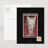 Carte Postale Votre stupidité aveugle 2 (Devant / Derrière)