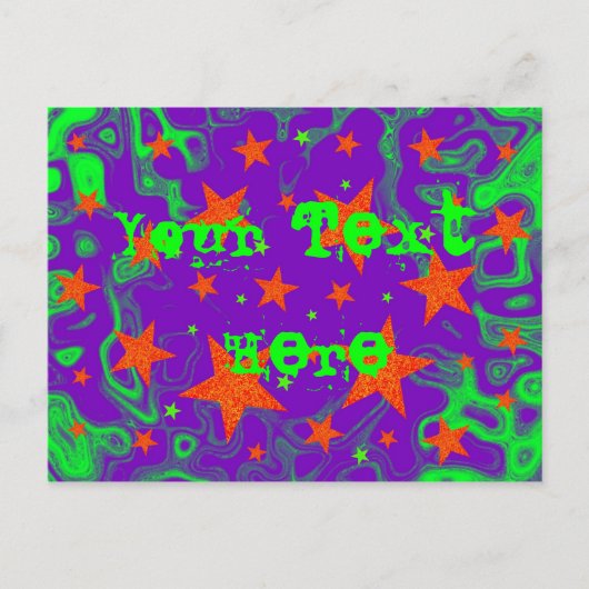 Carte postale "Votre texte" (Devant)