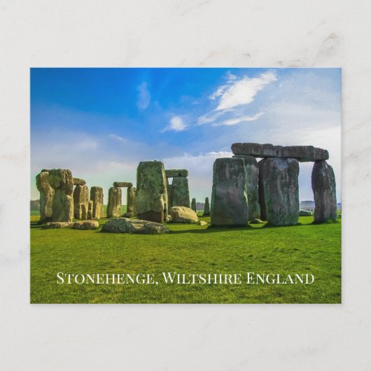Carte Postale Votre texte Stonehenge England Ancien site de monu (Devant)
