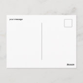 Carte Postale Votre voix est votre bulletin de vote (Dos)