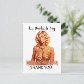 CARTE POSTALE VOULAIS SIMPLEMENT DIRE MERCI (Debout devant)