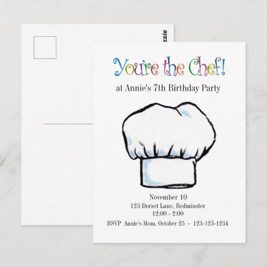 Carte Postale Vous (Devant / Derrière)