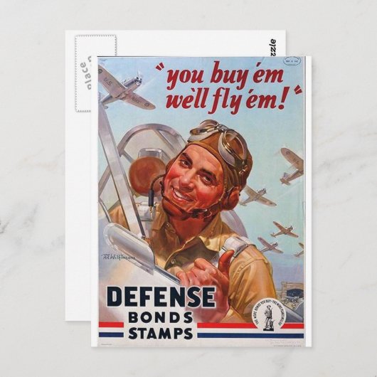 Carte Postale Vous achetez Em-On va voler Em ! (Devant / Derrière)