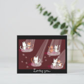 Carte Postale Vous aimer... (Debout devant)