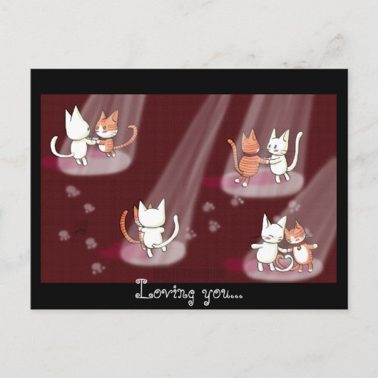 Carte Postale Vous aimer... (Devant)