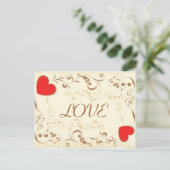 CARTE POSTALE VOUS AIMER COLLECTION DE CADEAUX (Debout devant)