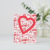 Carte Postale vous aimez (Debout devant)